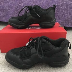 Black Capezio Dance Sneakers